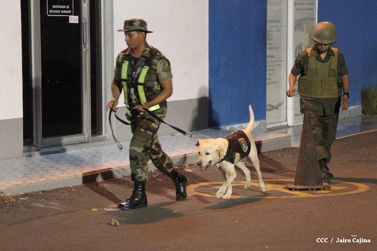 Realizan simulacro de interferencia il&iacute;cita en el Aeropuerto Augusto C. Sandino